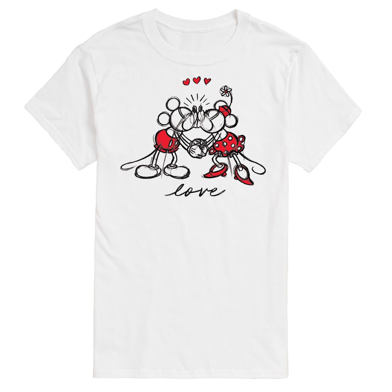 Мужская футболка с рисунком Микки Минни Лав Disney's Licensed Character
Мужская футболка с рисунком Микки Минни Лав Disney's Licensed Character