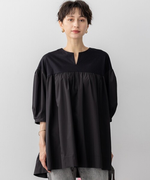 23区 L Туника из шелковистой тафты, пригодная для стирки, изготовленная по индивидуальному заказу, бренд 23区, размер L, черный
23区 L Туника из шелковистой тафты, пригодная для стирки, изготовленная по индивидуальному заказу, бренд 23区, размер L, черный