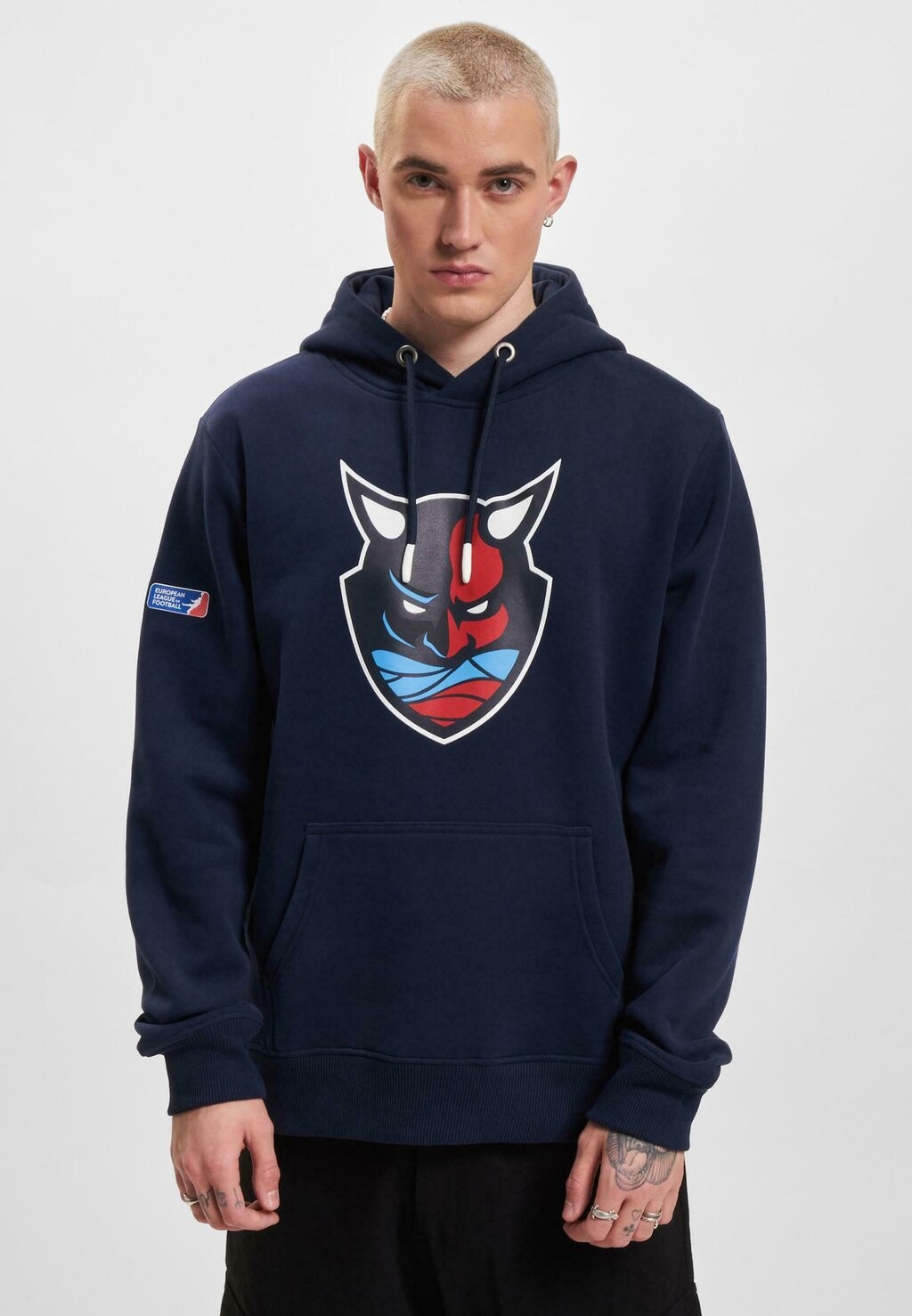 Толстовка с капюшоном DEFSHOP X EUROPEAN LEAGUE OF FOOTBALL HAMBURG SEA DEVILS ICONIC HOODY DEF, темно-синий
Толстовка с капюшоном DEFSHOP X EUROPEAN LEAGUE OF FOOTBALL HAMBURG SEA DEVILS ICONIC HOODY DEF, темно-синий