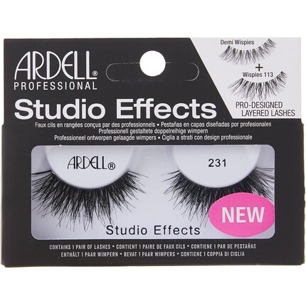 Studio Effects 231 Накладные ресницы 25G, Ardell
Studio Effects 231 Накладные ресницы 25G, Ardell