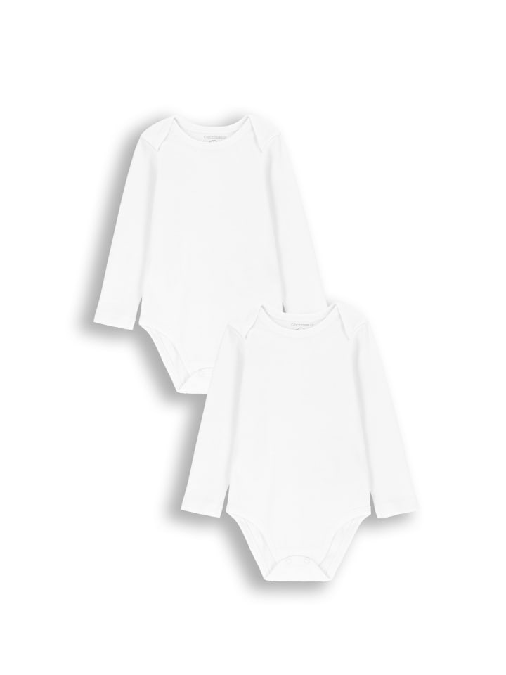 Coccodrillo Белый боди с длинными рукавами
Coccodrillo Белый боди с длинными рукавами