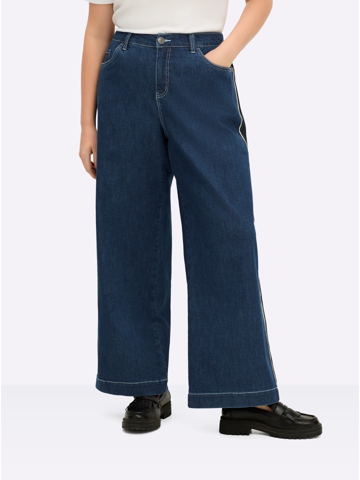 Джинсы цвета синего камня sheego
Джинсы цвета синего камня sheego