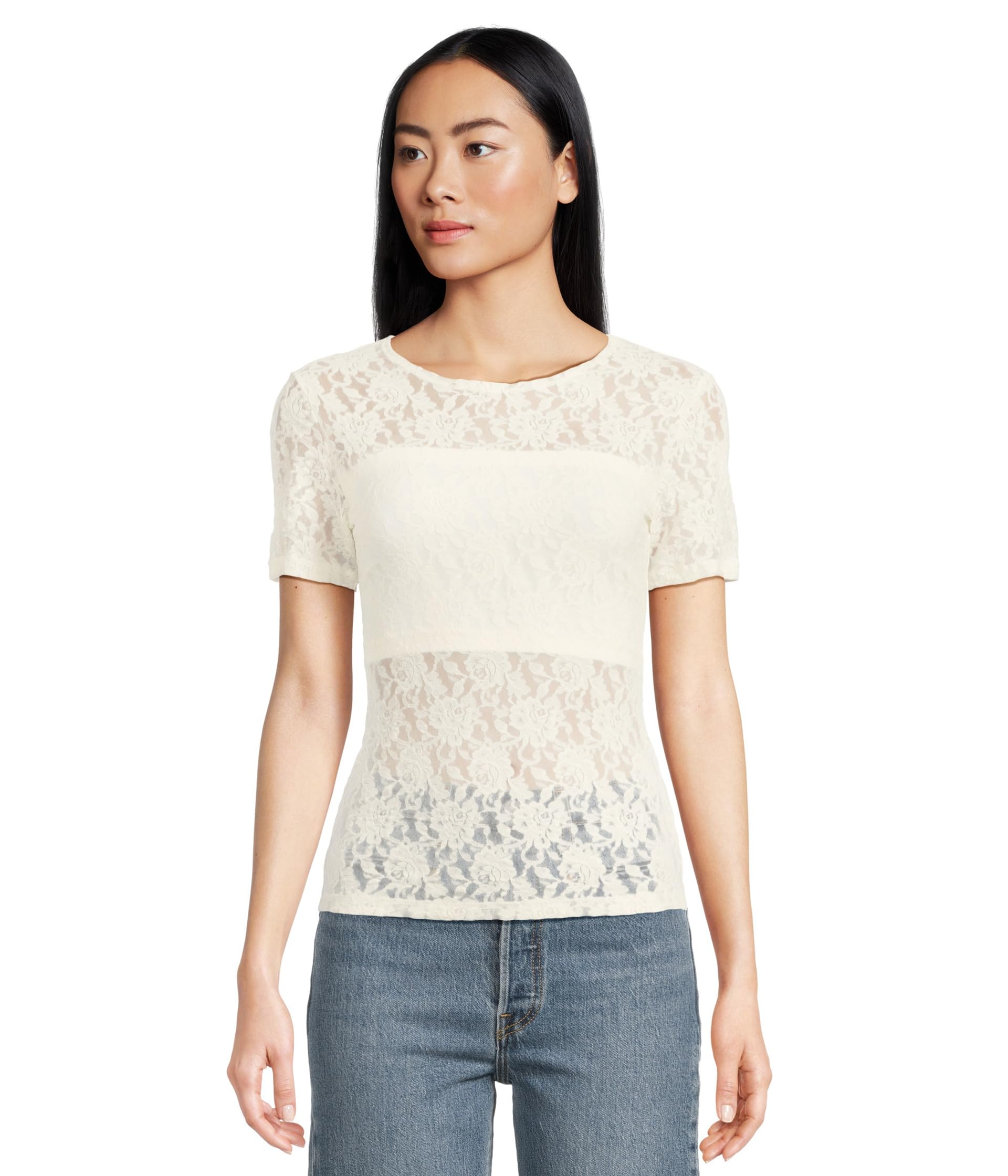 Топ Hanky Panky Signature Lace Short, цвет Marshmallow
Топ Hanky Panky Signature Lace Short, цвет Marshmallow