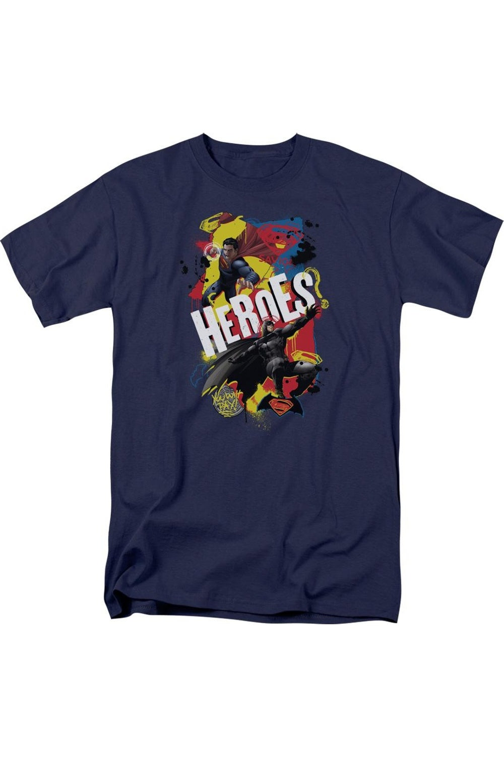 Футболка с коротким рукавом для взрослых Batman V Superman Double Hero Gildan, темно-синий
Футболка с коротким рукавом для взрослых Batman V Superman Double Hero Gildan, темно-синий