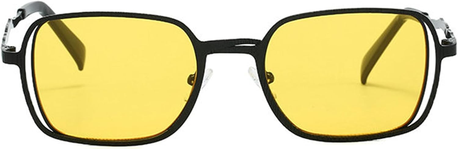 Willochra Классические модные квадратные черные солнцезащитные очки для женщин в стиле ретро, многоугольные, панк, трендовые мужские металлические прямоугольные очки UV400, C5
Willochra Классические модные квадратные черные солнцезащитные очки для женщин в стиле ретро, многоугольные, панк, трендовые мужские металлические прямоугольные очки UV400, C5