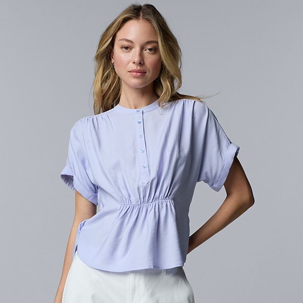 Женский топ с присборенной талией Simply Vera Vera Wang, Stella Peri
Женский топ с присборенной талией Simply Vera Vera Wang, Stella Peri