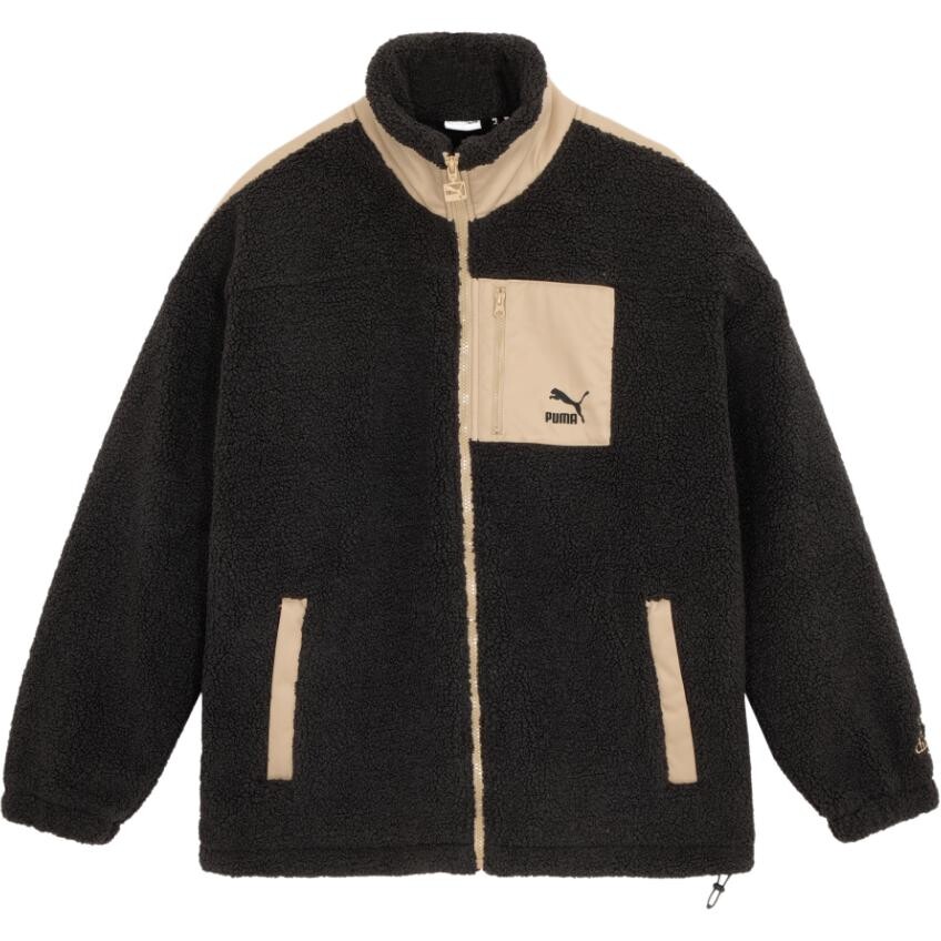 Бархатная куртка унисекс черного цвета Puma, черный
Бархатная куртка унисекс черного цвета Puma, черный