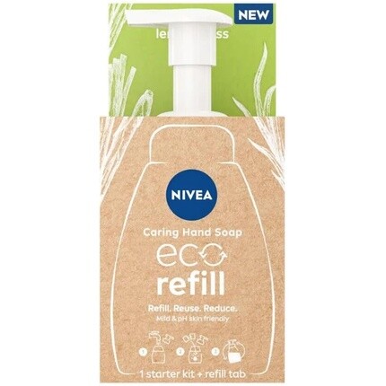 Nivea Стартовый набор для мыла для рук Eco Refill с ароматом лемонграсса
Nivea Стартовый набор для мыла для рук Eco Refill с ароматом лемонграсса