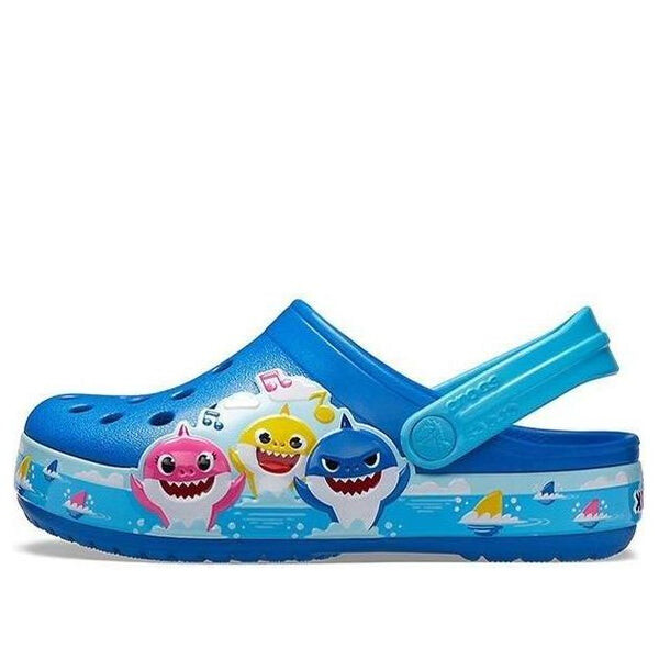 Кроссовки fun lab baby shark band clog 'blue' Crocs, синий
Кроссовки fun lab baby shark band clog 'blue' Crocs, синий