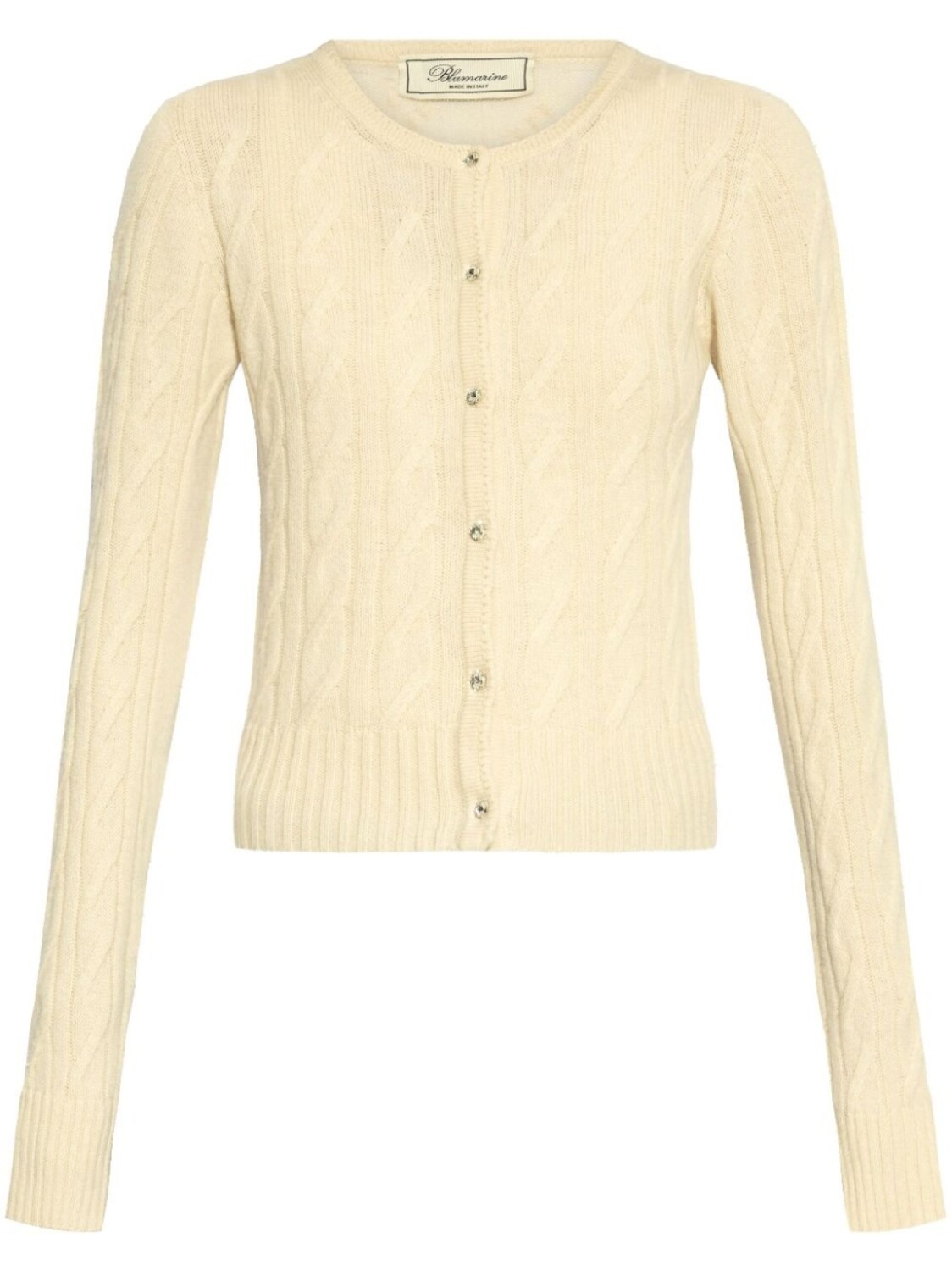 Кардиган Blumarine с косами, нейтральный
Кардиган Blumarine с косами, нейтральный