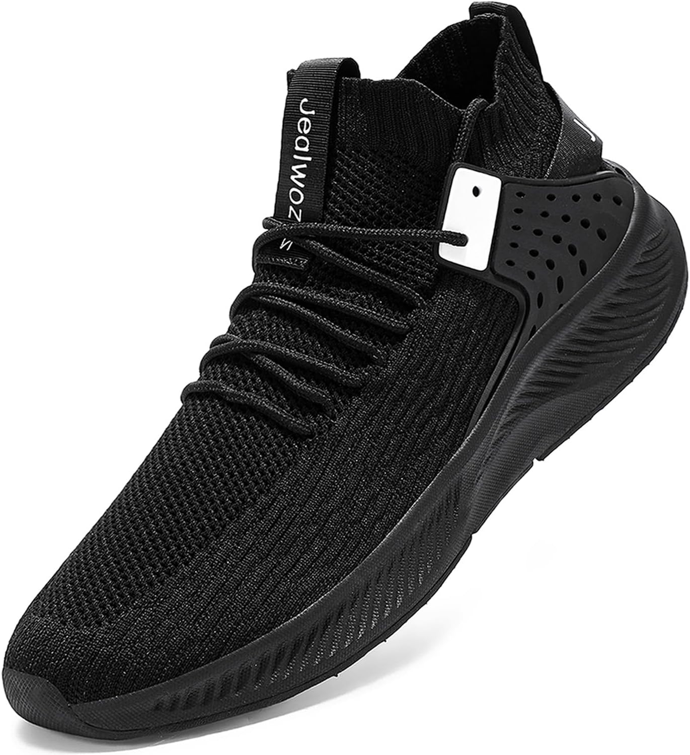 Мужские модные кроссовки Легкие дышащие Средние высокие Повседневные прогулочные Обувь для тенниса Беговые Тренировочные Спортивные кроссовки Jealwozz, черный
Мужские модные кроссовки Легкие дышащие Средние высокие Повседневные прогулочные Обувь для тенниса Беговые Тренировочные Спортивные кроссовки Jealwozz, черный
