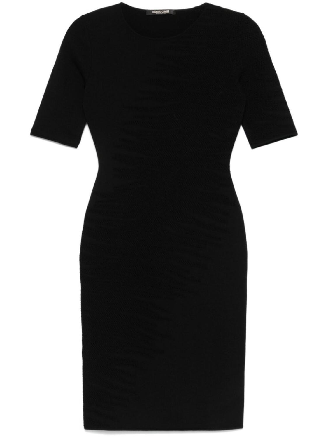 Мини-платье с ажурными зонами от Roberto Cavalli, черный
Мини-платье с ажурными зонами от Roberto Cavalli, черный