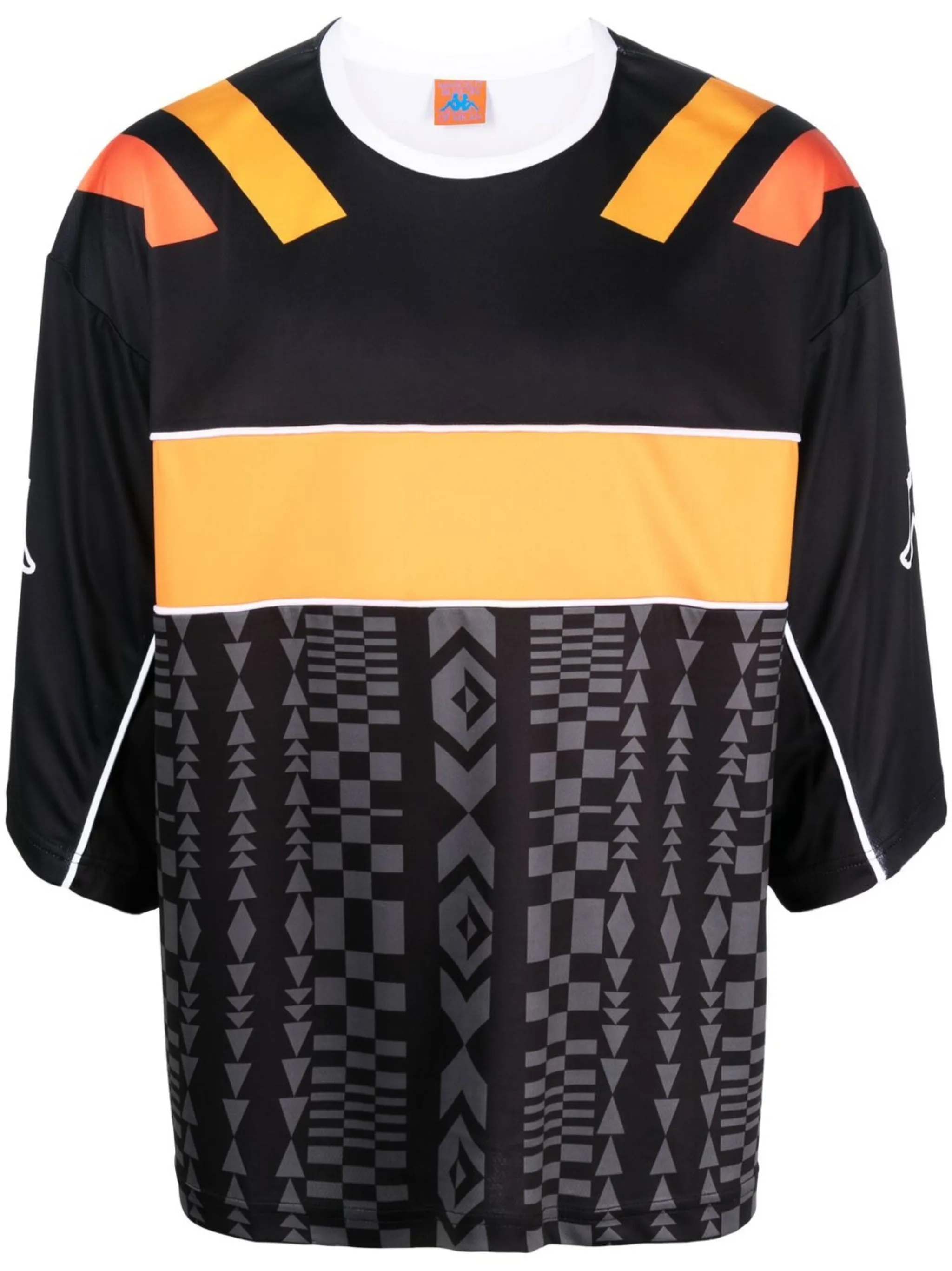 Футболка с логотипом из коллаборации с KAPPA County Of Milan, черный
Футболка с логотипом из коллаборации с KAPPA County Of Milan, черный