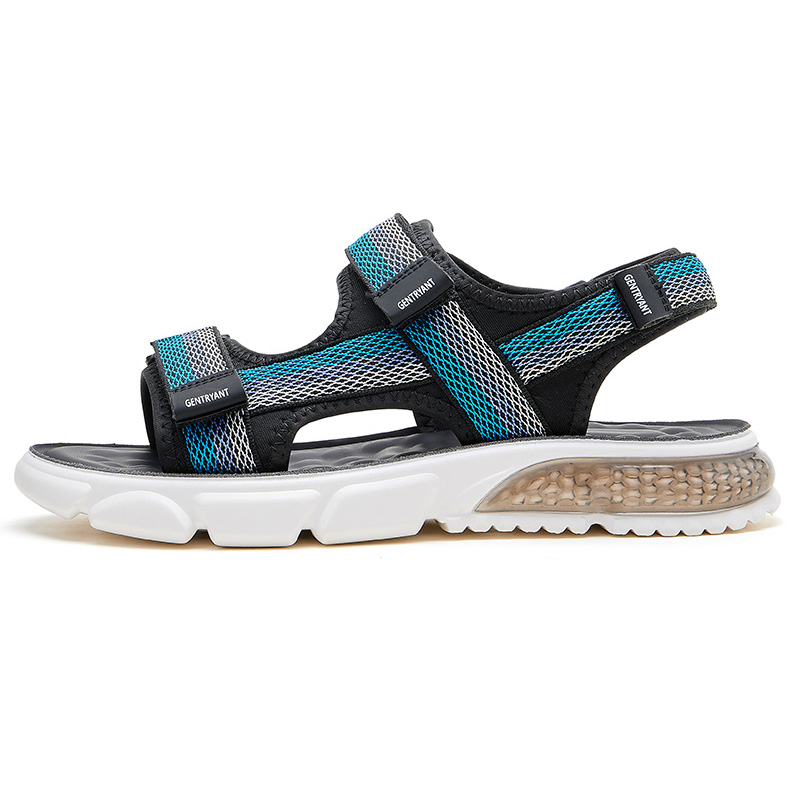 QIE Пляжные сандалии мужские черно-синие, цвет Blue
QIE Пляжные сандалии мужские черно-синие, цвет Blue