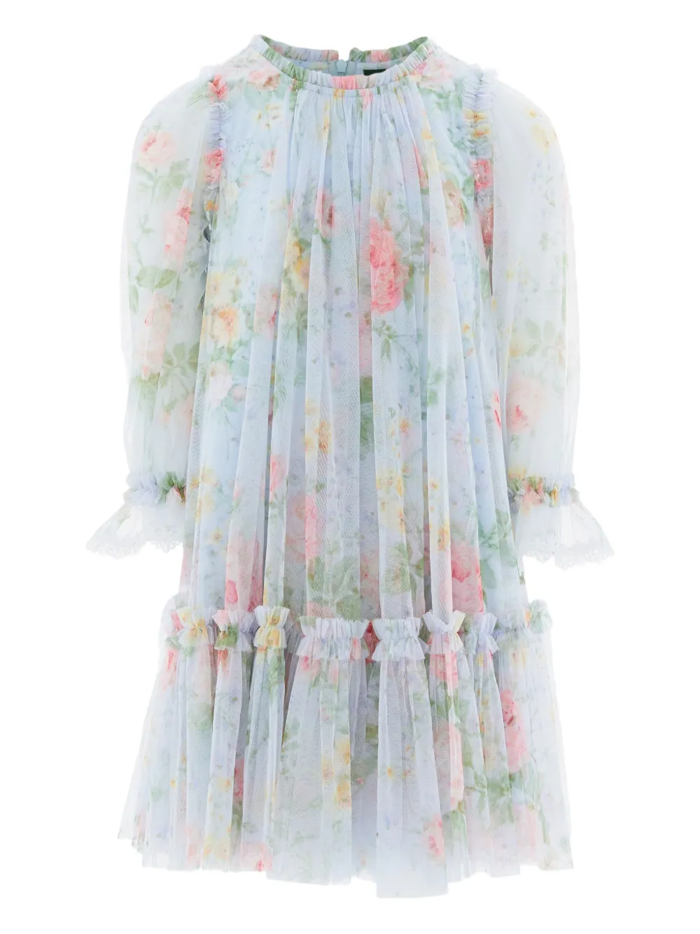 Платье-плиссе с цветочным принтом NEEDLE & THREAD KIDS, синий
Платье-плиссе с цветочным принтом NEEDLE & THREAD KIDS, синий