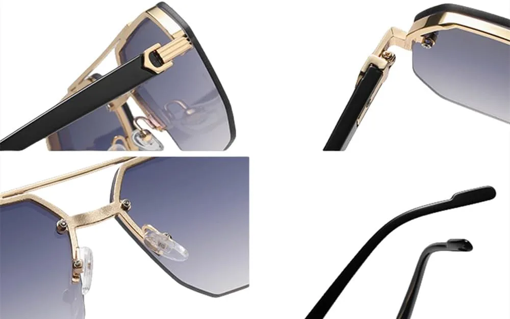 Мужские металлические солнцезащитные очки в полуободковой оправе, повседневные, модные, в стиле ретро, для занятий спортом на открытом воздухе HVTVTLA, Golden Brown
Мужские металлические солнцезащитные очки в полуободковой оправе, повседневные, модные, в стиле ретро, для занятий спортом на открытом воздухе HVTVTLA, Golden Brown