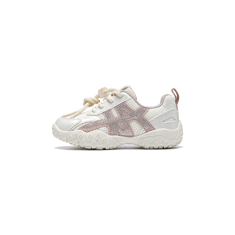 Кроссовки детские с низким верхом, устойчивые к ударам и истиранию MQD, золотой/розовый 
Кроссовки детские с низким верхом, устойчивые к ударам и истиранию MQD, золотой/розовый