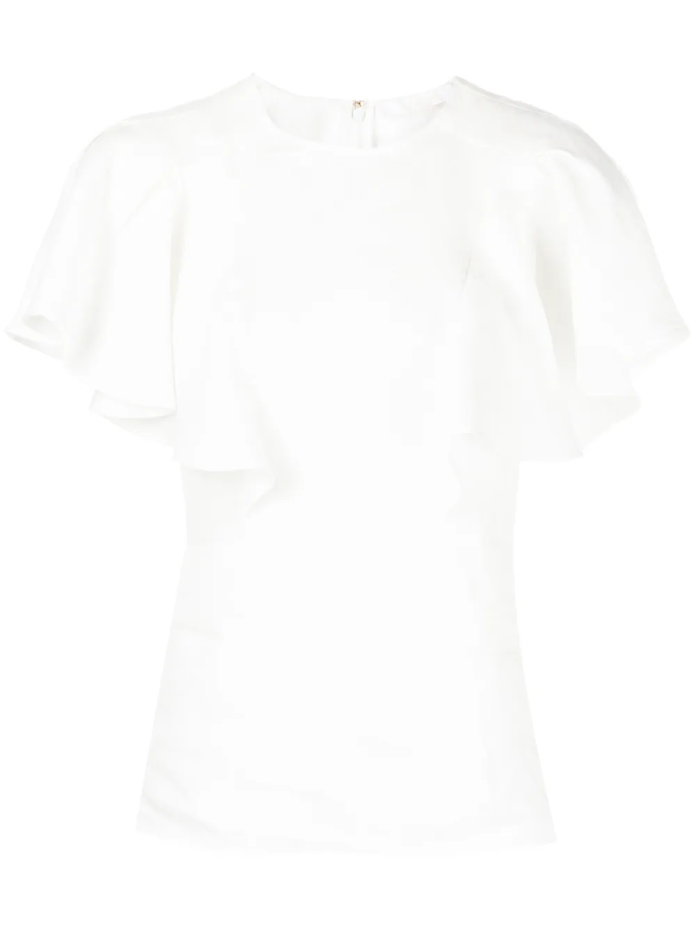 Льняной топ с расклешенными рукавами CHLOÉ, белый
Льняной топ с расклешенными рукавами CHLOÉ, белый