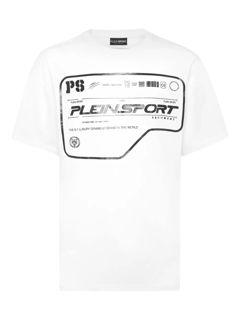 Футболка из хлопка с графическим принтом Plein Sport, белый
Футболка из хлопка с графическим принтом Plein Sport, белый