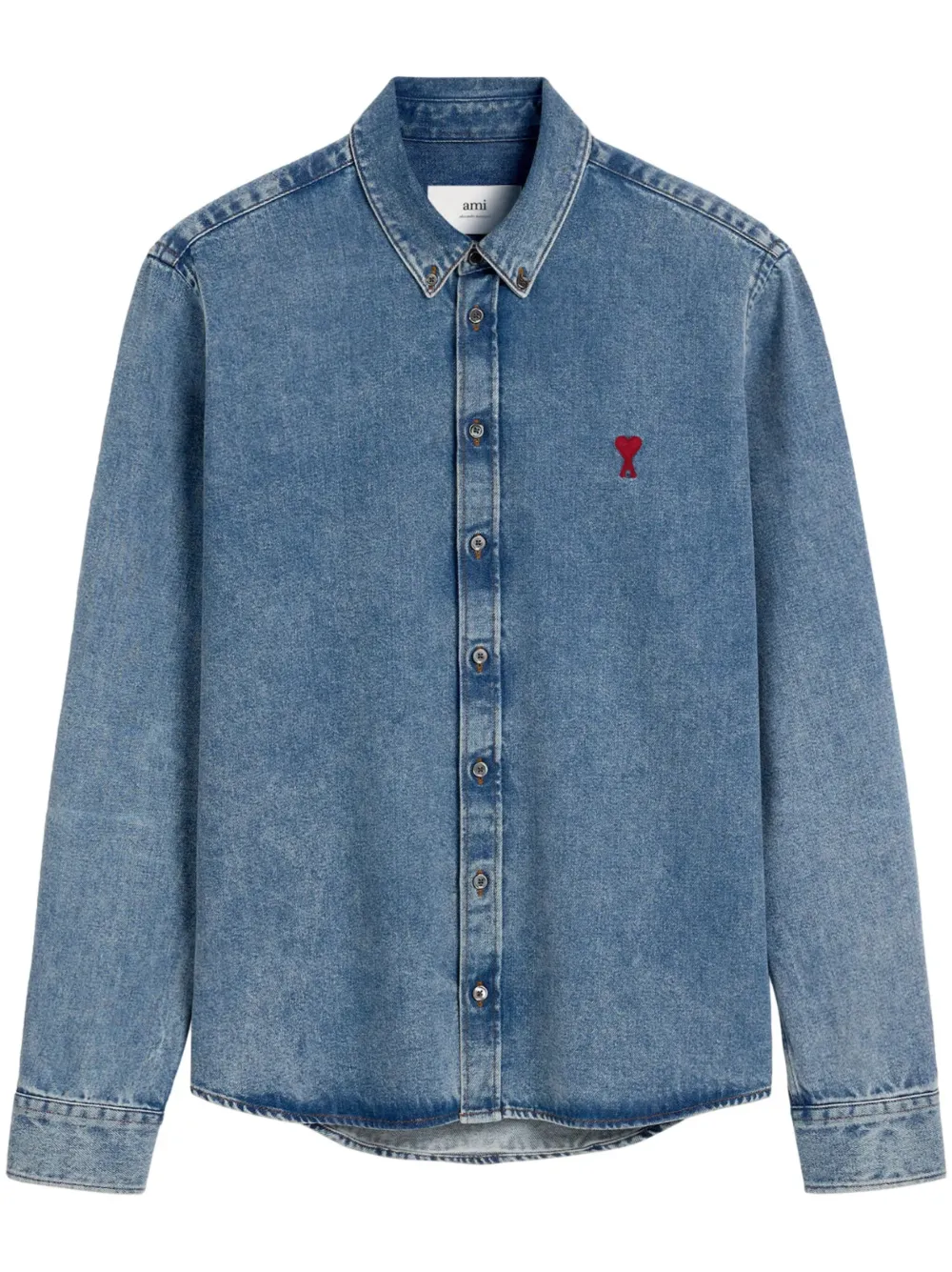 Джинсовая рубашка Ami Paris, синий
Джинсовая рубашка Ami Paris, синий