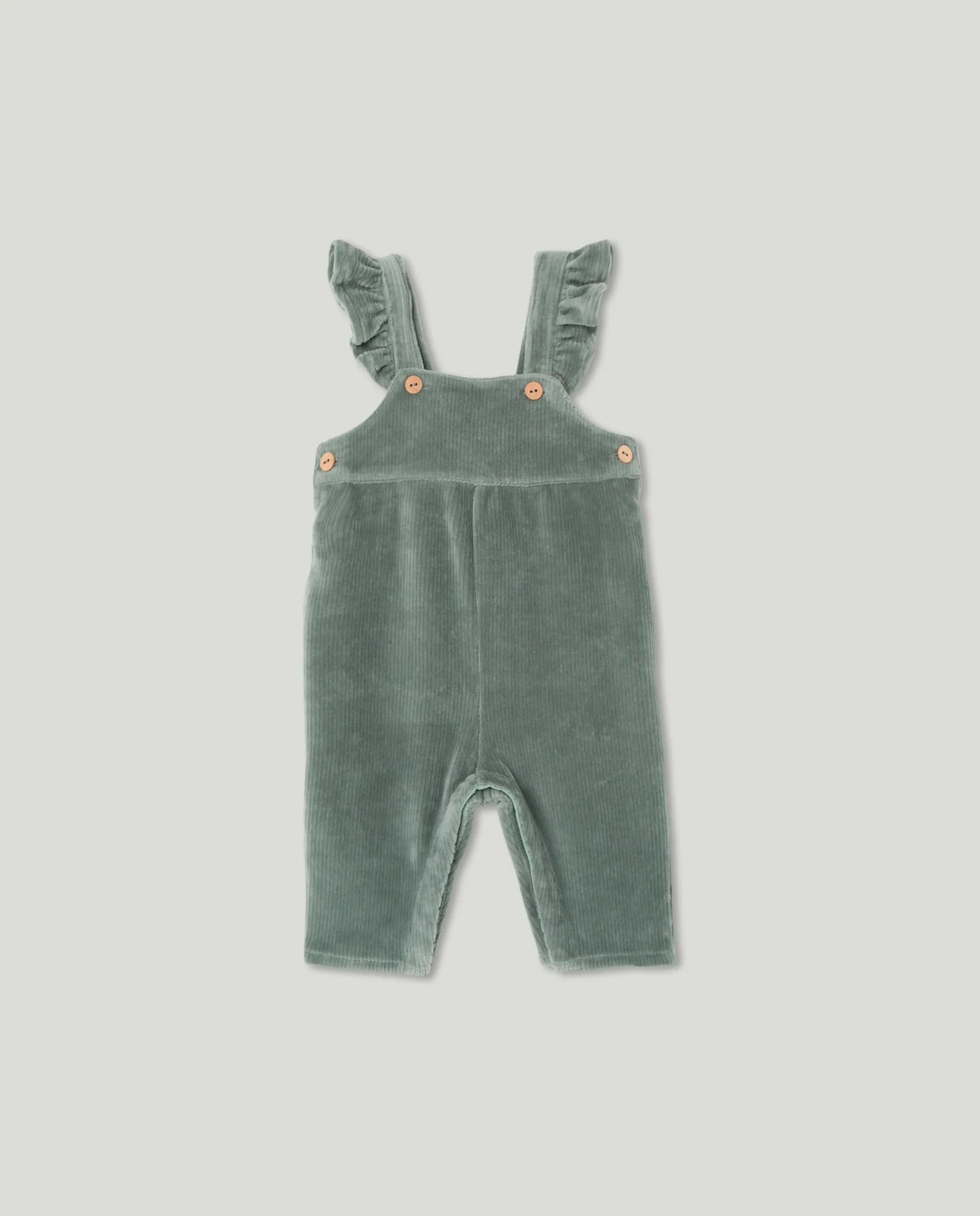 Детский вельветовый комбинезон для девочек Baby El Corte Inglés, пастельно-бирюзовый 
Детский вельветовый комбинезон для девочек Baby El Corte Inglés, пастельно-бирюзовый