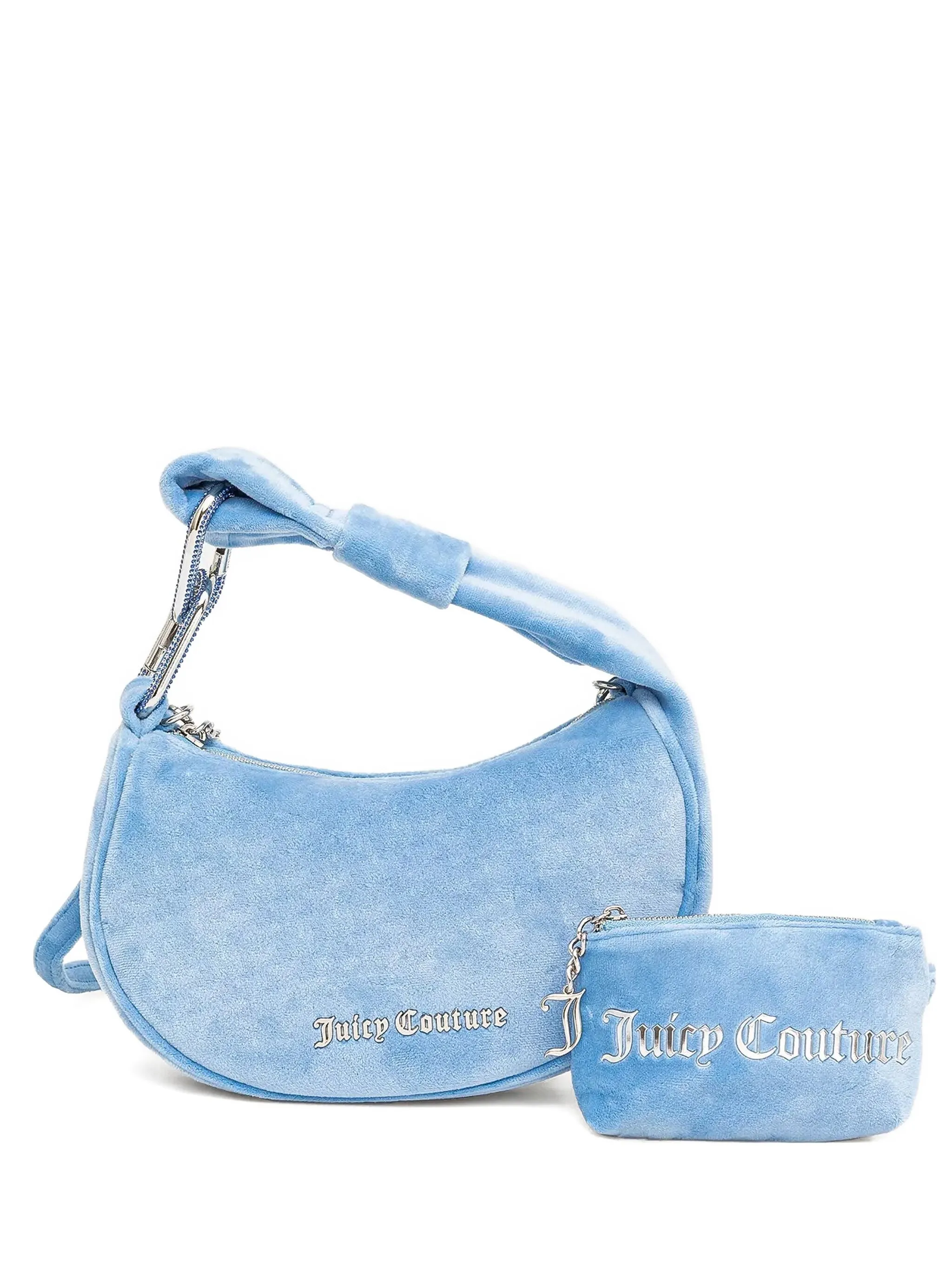 Бархатная сумка-тоут с кристаллами Juicy Couture, синий
Бархатная сумка-тоут с кристаллами Juicy Couture, синий