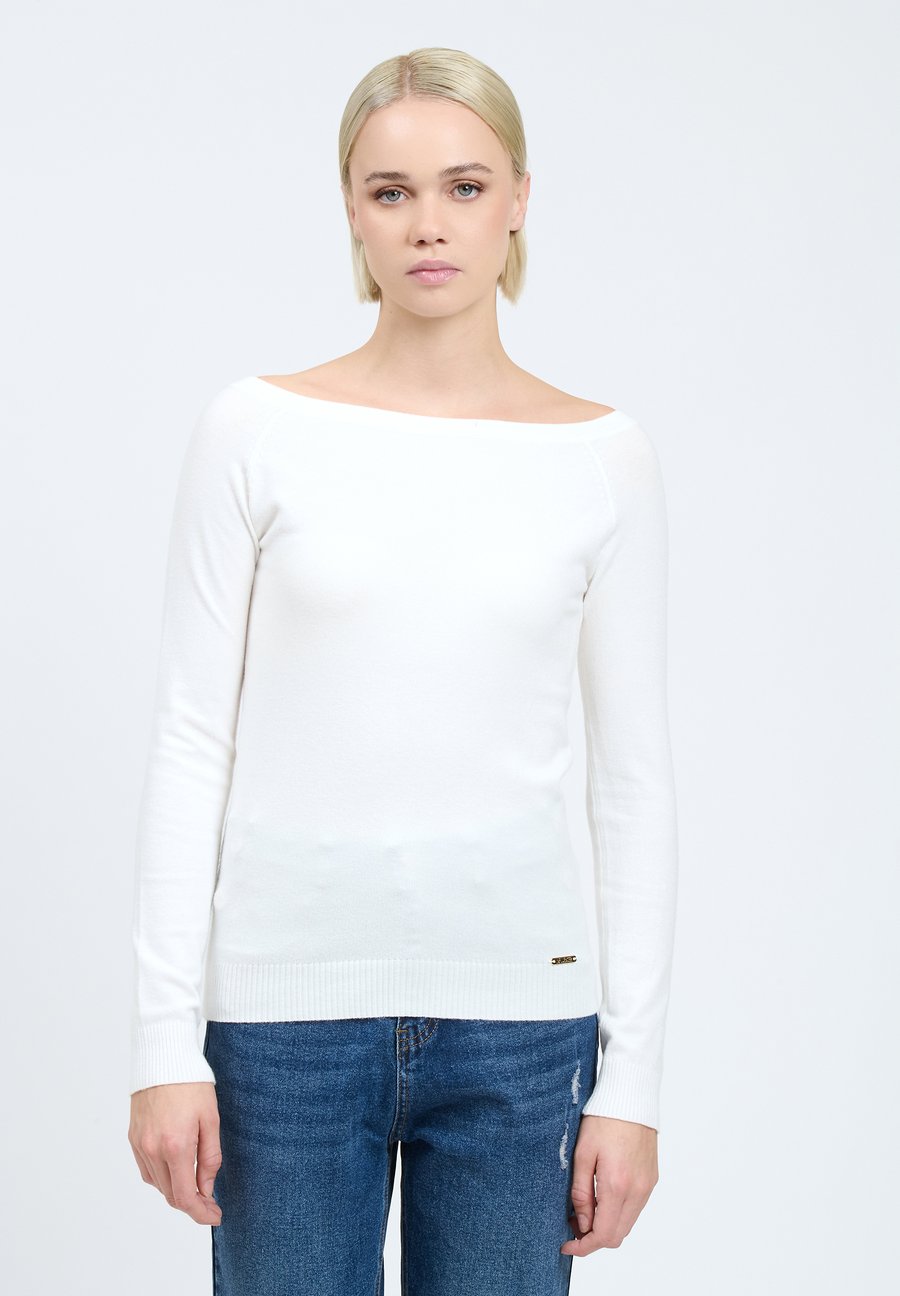 Джемпер INFLUENCER BOAT-NECK BASIC, Milk/White
Джемпер INFLUENCER BOAT-NECK BASIC, Milk/White