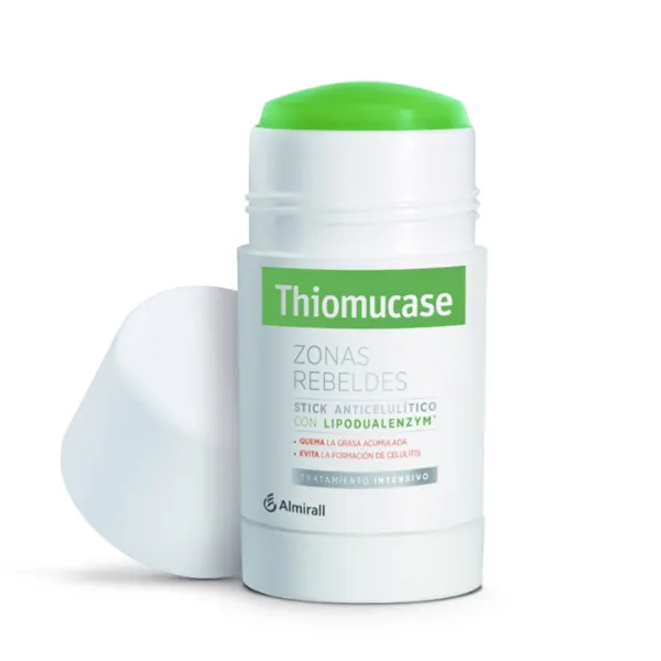 Антицеллюлитный стик Zonas Rebeldes Thiomucase, 75 ml 
Антицеллюлитный стик Zonas Rebeldes Thiomucase, 75 ml