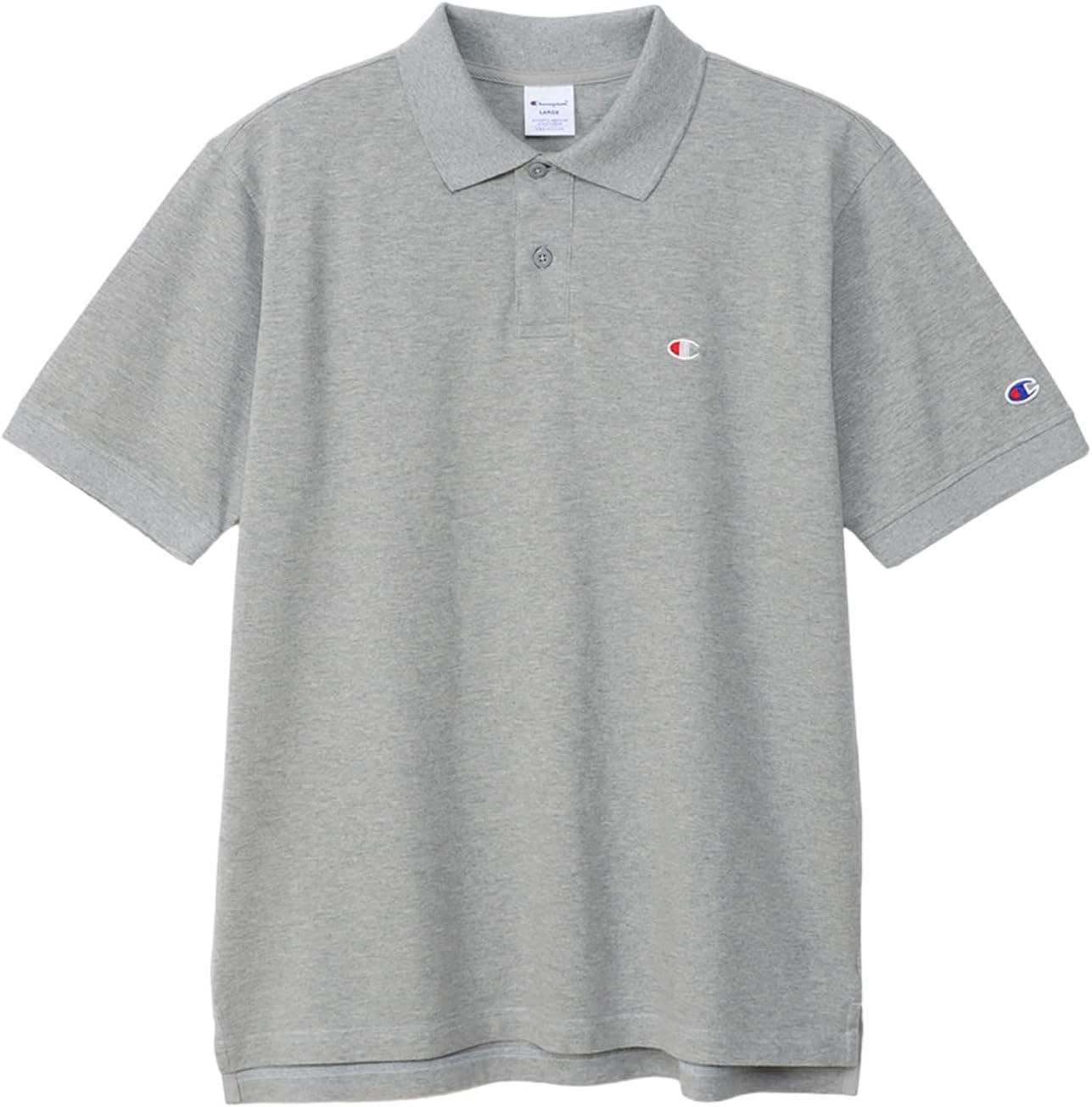 Мужская рубашка-поло Champion C3-Z358Z/C3-F356, короткий рукав, 100% хлопок, вышивка, логотип One Point, базовый стиль, серый
Мужская рубашка-поло Champion C3-Z358Z/C3-F356, короткий рукав, 100% хлопок, вышивка, логотип One Point, базовый стиль, серый
