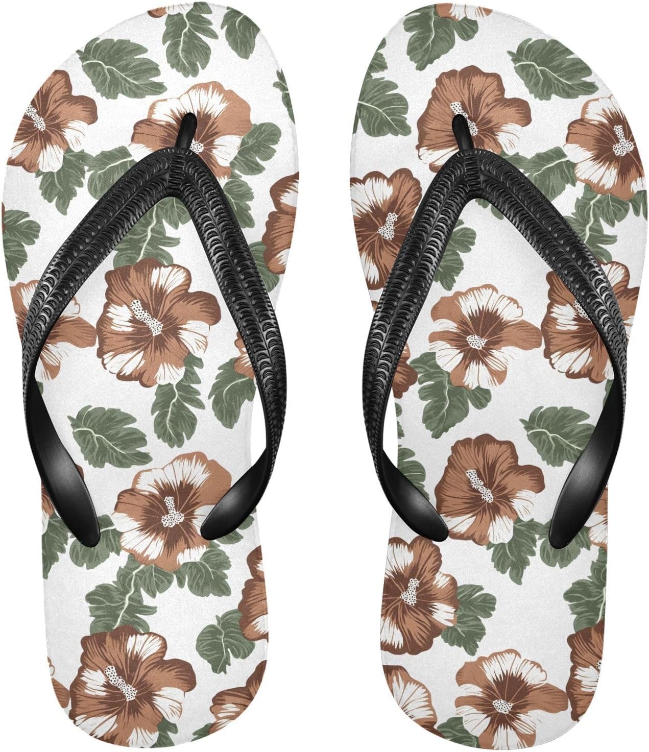 Вьетнамки с цветком гибискуса коричнево-зеленого цвета для пляжа, лета и повседневной носки для женщин и мужчин 20860908 Kfbe
Вьетнамки с цветком гибискуса коричнево-зеленого цвета для пляжа, лета и повседневной носки для женщин и мужчин 20860908 Kfbe