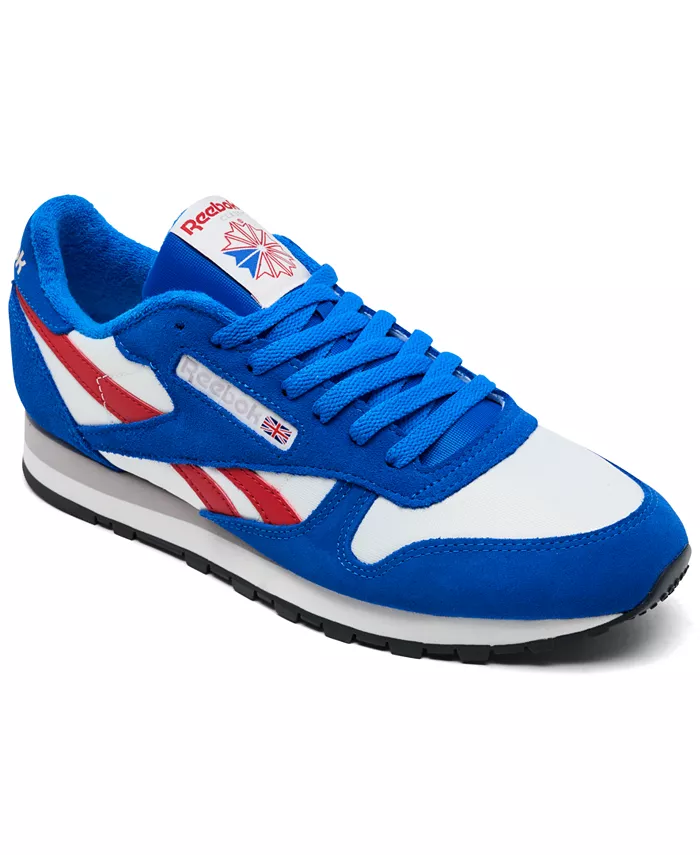 Мужские классические кожаные повседневные кроссовки Finish Line Reebok, мультиколор
Мужские классические кожаные повседневные кроссовки Finish Line Reebok, мультиколор