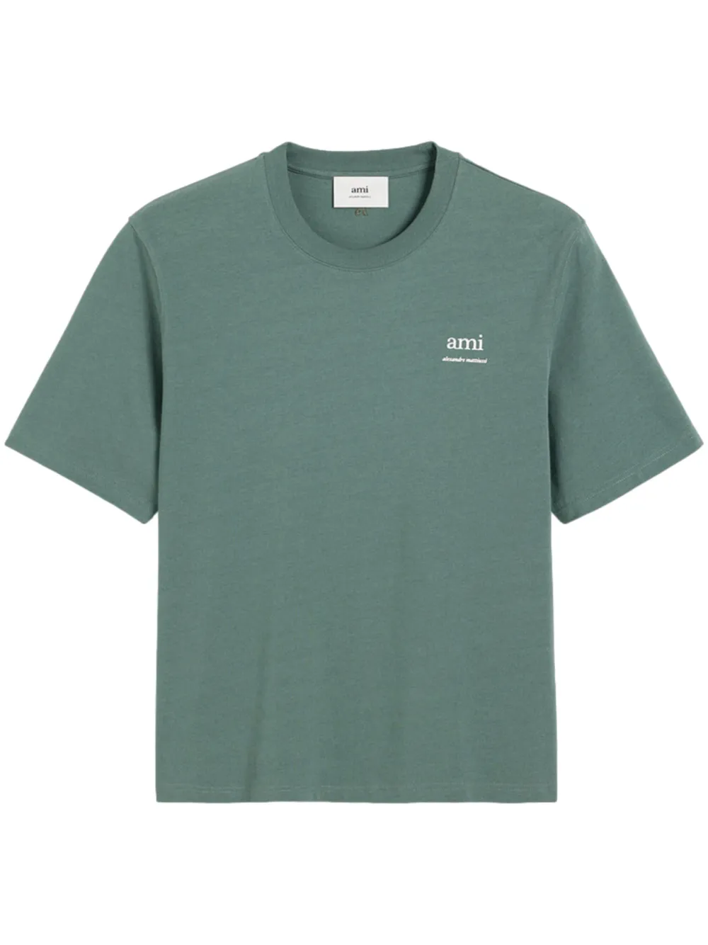 Футболка с логотипом AMI Paris, зеленый
Футболка с логотипом AMI Paris, зеленый