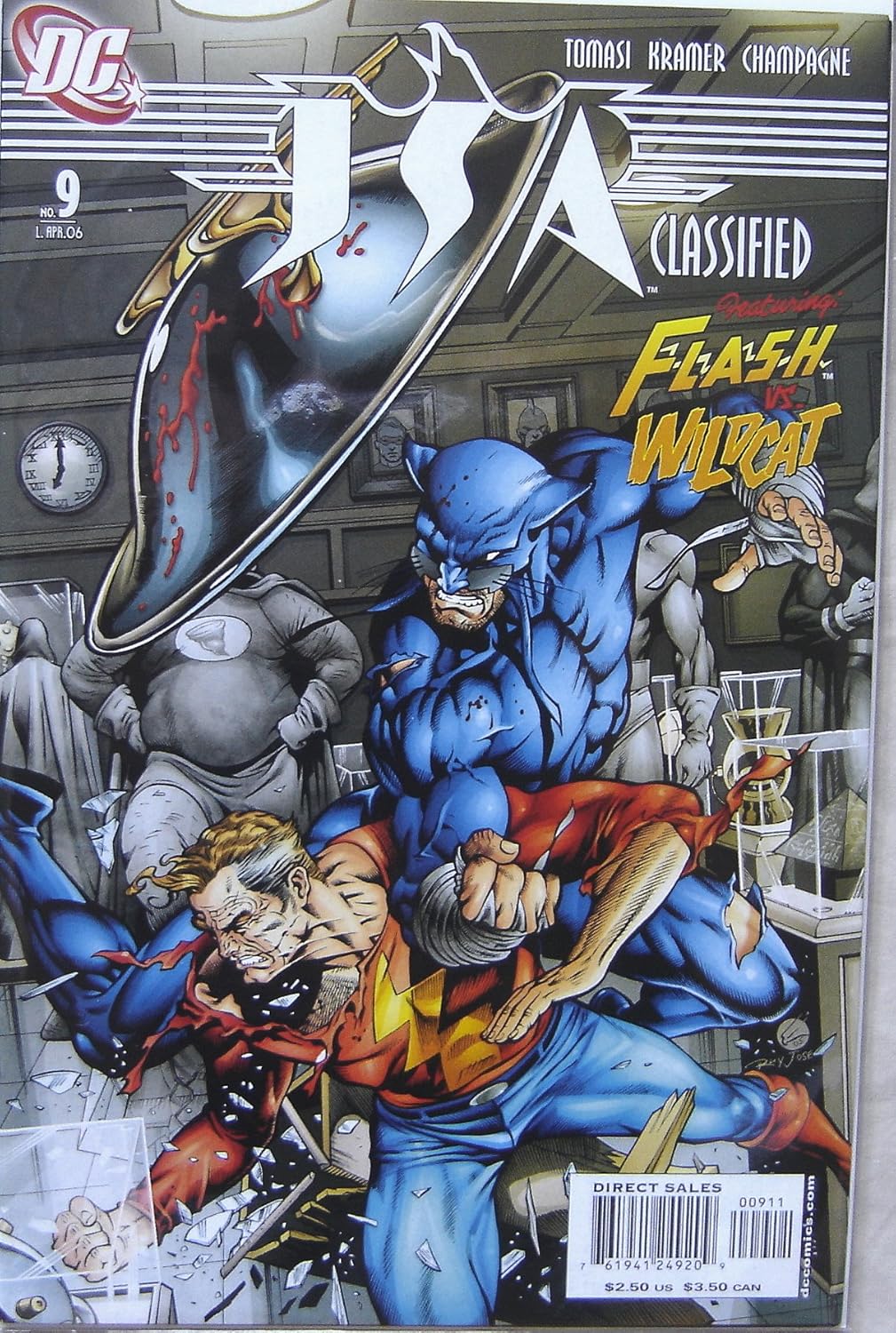 JSA Classified DC Comics No. 9 Featuring Flash VS Wildcat (DC Comics)
JSA Classified DC Comics No. 9 Featuring Flash VS Wildcat (DC Comics)