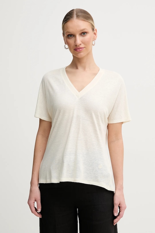 Футболка с добавлением льна Boss, бежевый
Футболка с добавлением льна Boss, бежевый