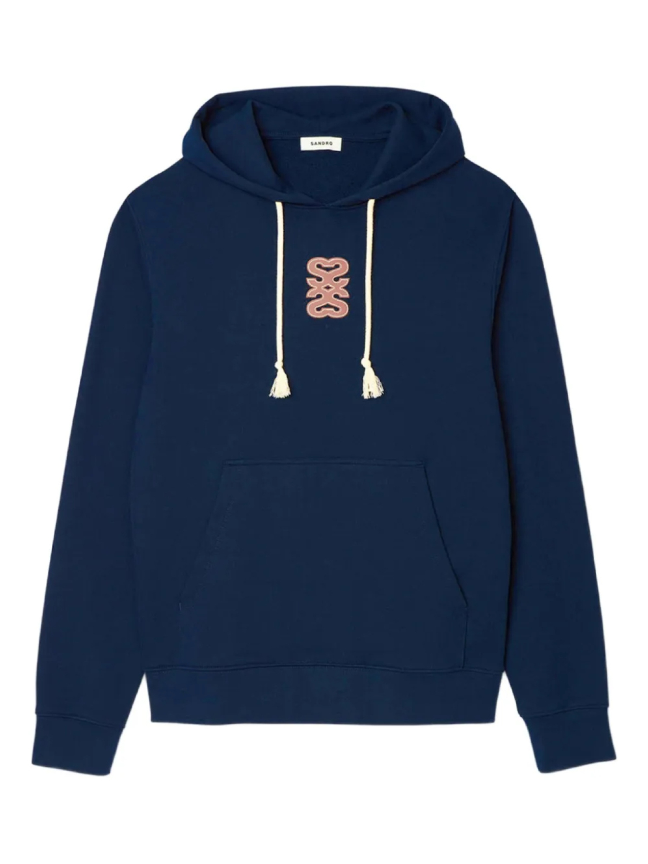 Толстовка с капюшоном SANDRO с кожаными нашивками, синий
Толстовка с капюшоном SANDRO с кожаными нашивками, синий