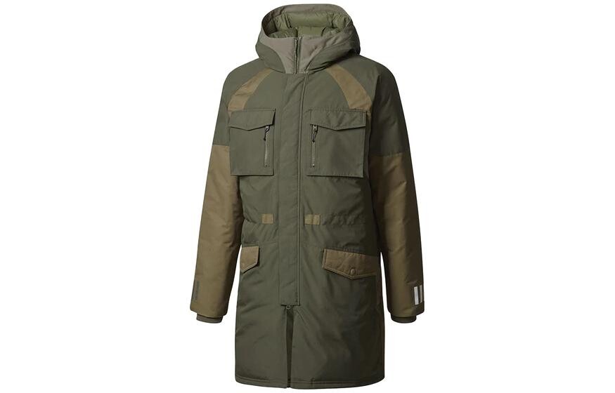 Парка Adidas Original x White Mountaineering Down, зеленый 
Парка Adidas Original x White Mountaineering Down, зеленый