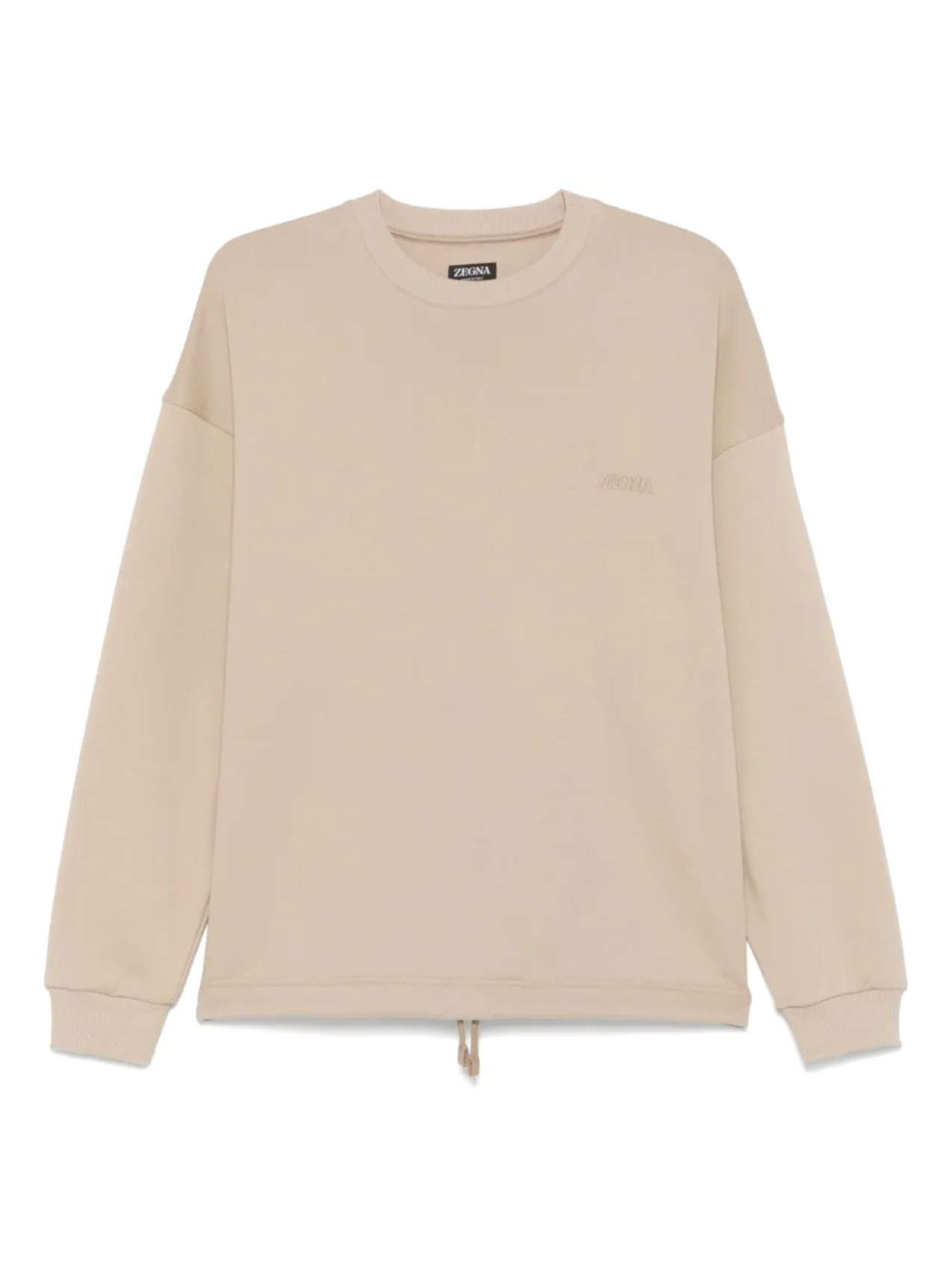 Толстовка с вышитым логотипом Zegna, нейтральный
Толстовка с вышитым логотипом Zegna, нейтральный