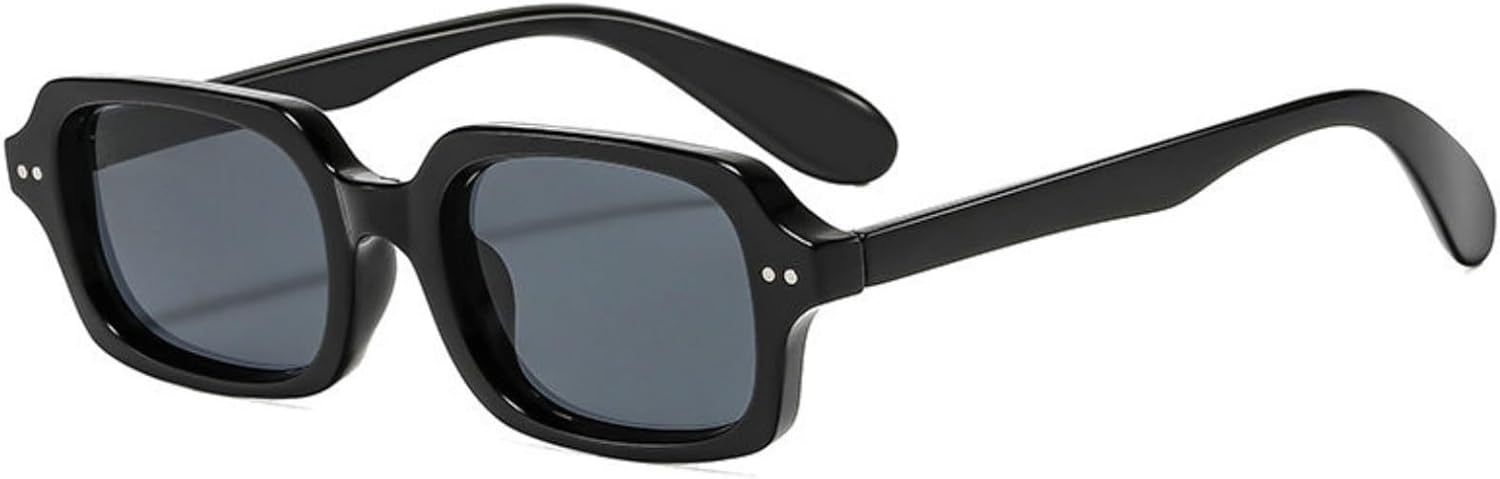 Винтажные квадратные солнцезащитные очки COTIA для женщин и мужчин, классические маленькие прямоугольные, с оригинальным дизайном, декоративные солнцезащитные очки, Black
Винтажные квадратные солнцезащитные очки COTIA для женщин и мужчин, классические маленькие прямоугольные, с оригинальным дизайном, декоративные солнцезащитные очки, Black