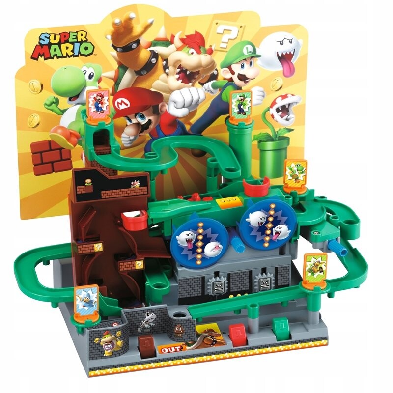 Эпоха, аркадная игра, трасса с мячом Super Mario
Эпоха, аркадная игра, трасса с мячом Super Mario