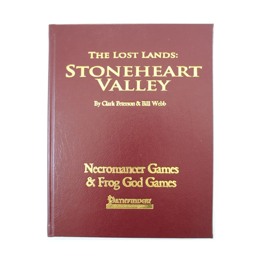 Stoneheart Valley (w/PDF) (Pathfinder) (Leather Bound Collector's Edition), Lost Lands (Pathfinder), твердый переплет
Stoneheart Valley (w/PDF) (Pathfinder) (Leather Bound Collector's Edition), Lost Lands (Pathfinder), твердый переплет