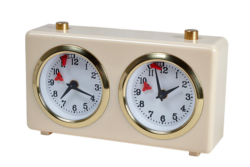 Часы пластиковые CLASSIC, маленькие, кремовые. Sunrise Chess & Games
Часы пластиковые CLASSIC, маленькие, кремовые. Sunrise Chess & Games