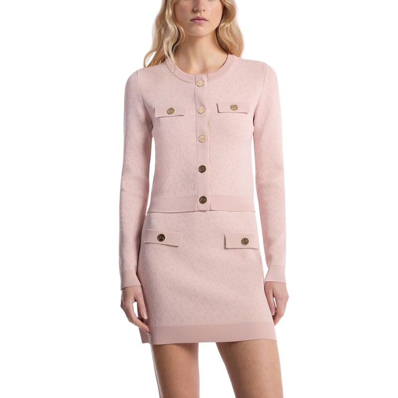 SS25 Вязаный свитер женский MICHAEL KORS, светло-розовый
SS25 Вязаный свитер женский MICHAEL KORS, светло-розовый