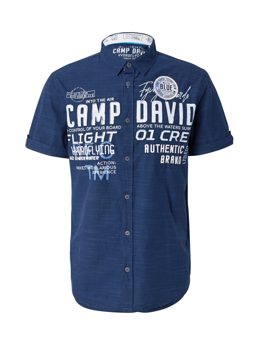 Рубашка на пуговицах классического кроя CAMP DAVID, темно-синий
Рубашка на пуговицах классического кроя CAMP DAVID, темно-синий