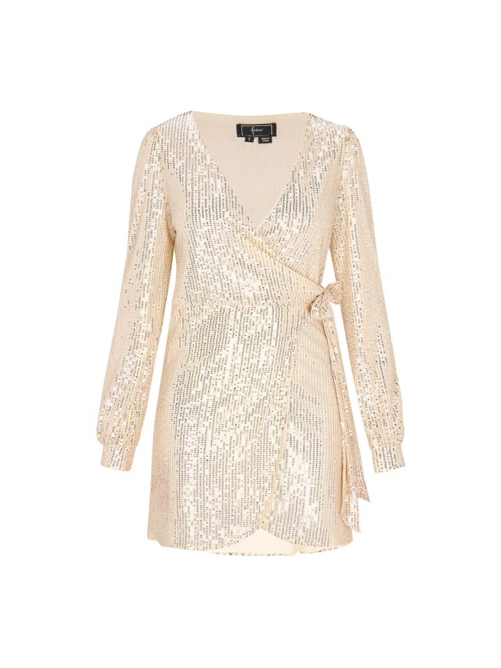 Faina Женское платье золотого цвета
Faina Женское платье золотого цвета