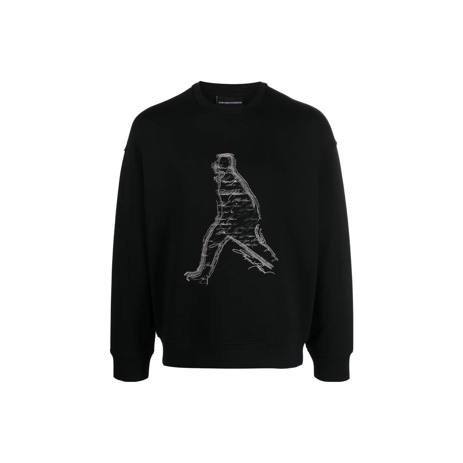 EMPORIO ARMANI Свитшот мужской черный SS23
EMPORIO ARMANI Свитшот мужской черный SS23