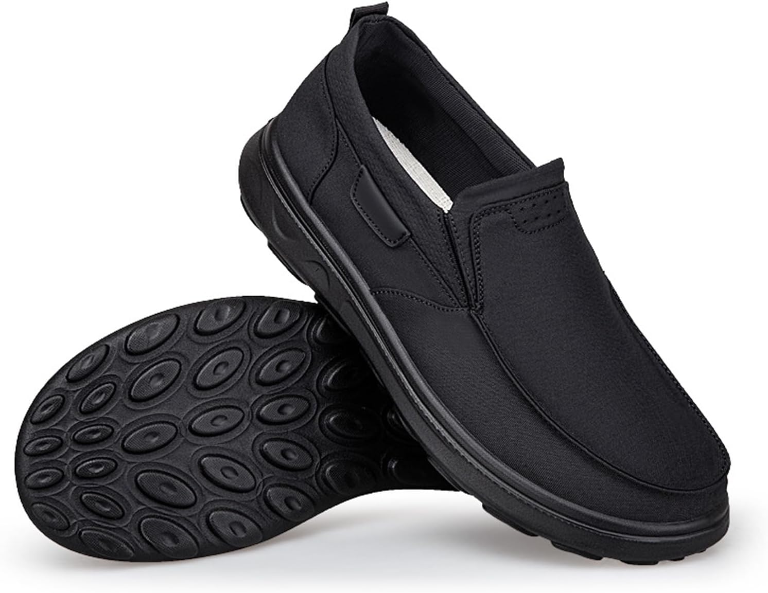 Мужские тканевые слипоны-лоферы для ходьбы, удобные, легкие, противоскользящие, без шнурков, мягкие повседневные кроссовки, противоскользящие туфли Fifilapin, черный
Мужские тканевые слипоны-лоферы для ходьбы, удобные, легкие, противоскользящие, без шнурков, мягкие повседневные кроссовки, противоскользящие туфли Fifilapin, черный