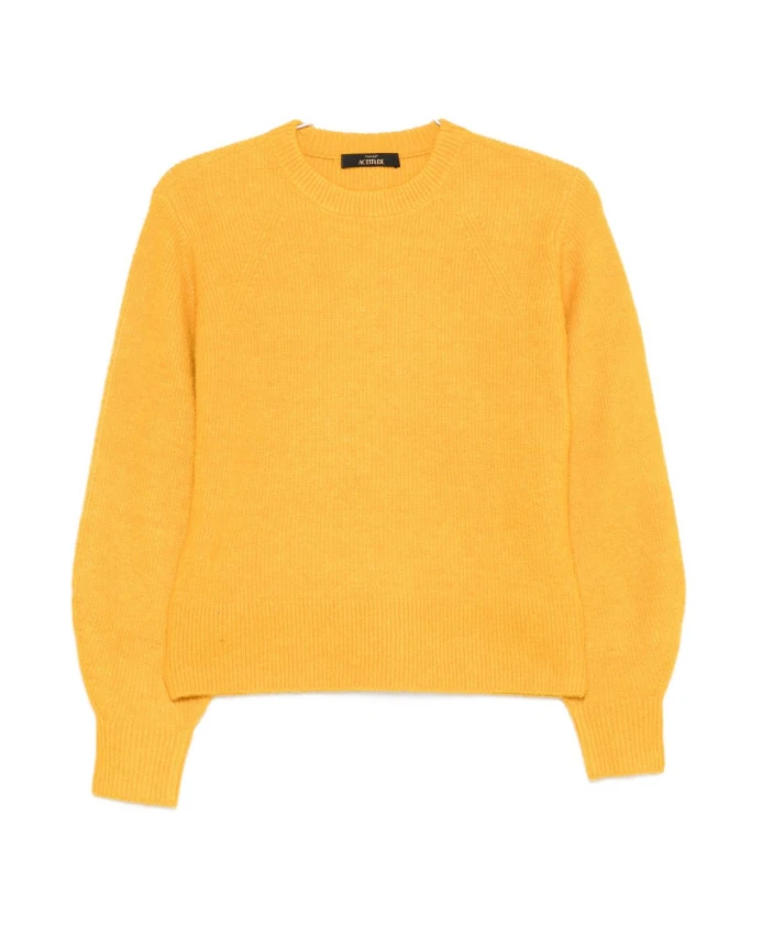 Желтый свитер с рукавами-фонариками и ребристой текстурой. Twinset, желтый
Желтый свитер с рукавами-фонариками и ребристой текстурой. Twinset, желтый