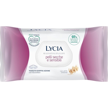 Салфетки для снятия макияжа для сухой и чувствительной кожи с овсяным молоком 60 салфеток Lycia
Салфетки для снятия макияжа для сухой и чувствительной кожи с овсяным молоком 60 салфеток Lycia