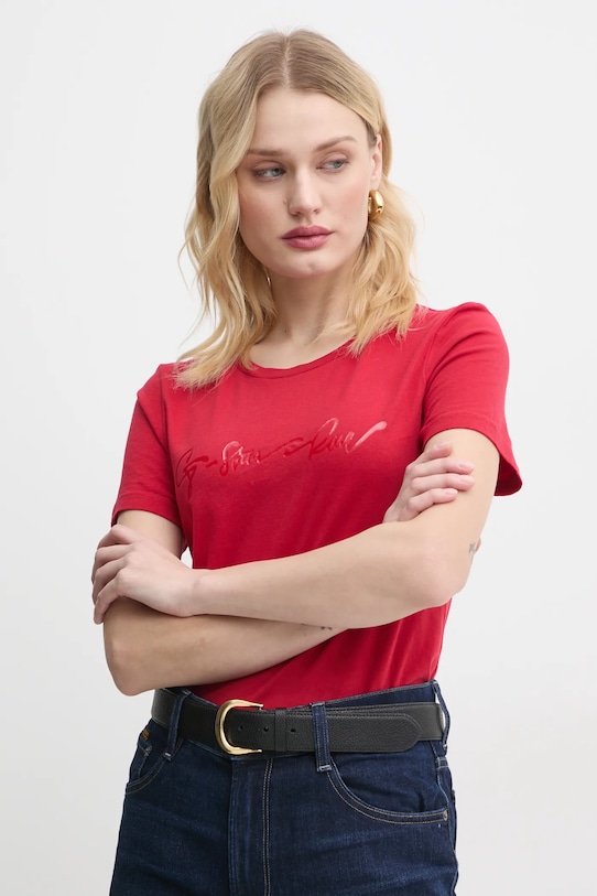 Хлопковая футболка G-Star, красный
Хлопковая футболка G-Star, красный