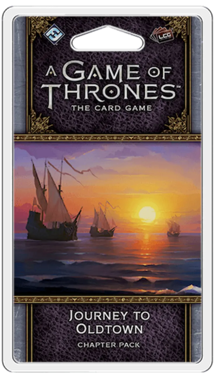 Карточная игра A Game of Thrones LCG: 2nd Edition Journey to Oldtown Chapter Pack
Карточная игра A Game of Thrones LCG: 2nd Edition Journey to Oldtown Chapter Pack